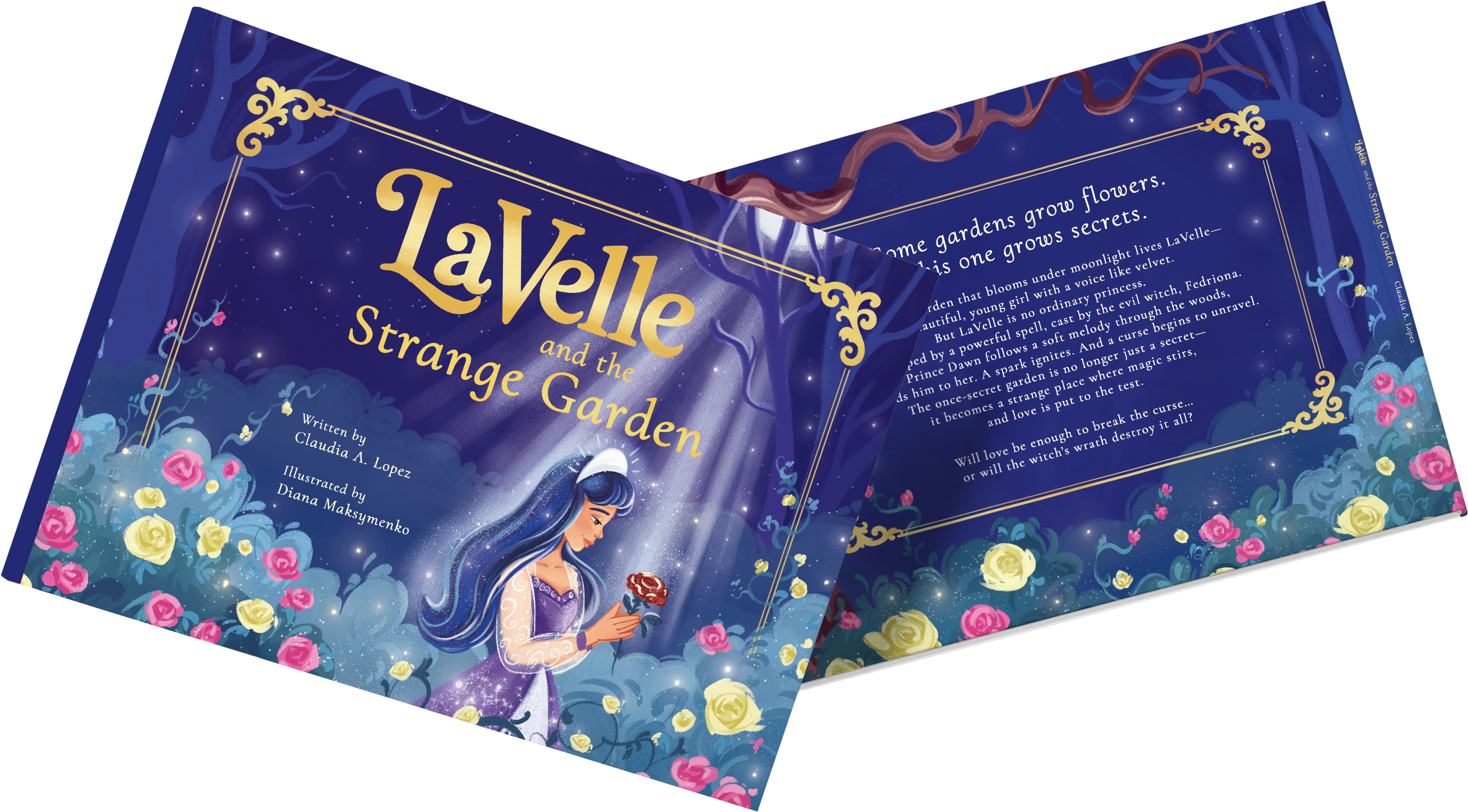 LaVelle hardcover book mockup
